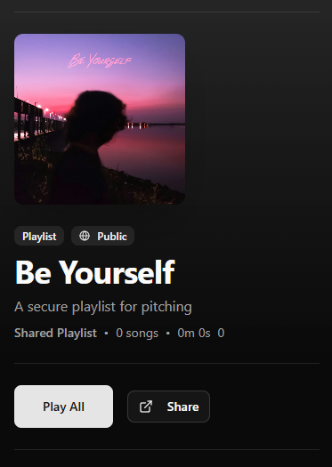 Share Music with a Link